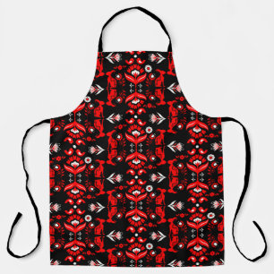 Rosemaling Norwegische Volkskunst Schürze