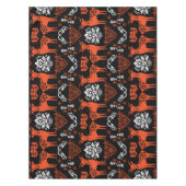 Rosemaling Norwegische Volkskunst Tischdecke (Vorderseite)