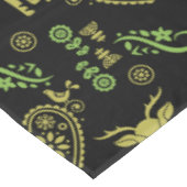 Rosemaling Norwegische Volkskunst Tischdecke (Schrägansicht)