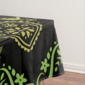 Rosemaling Norwegische Volkskunst Tischdecke (Beispiel)