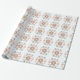Rosemaling Packpapier 1
