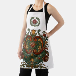 Rosemaling Schürze