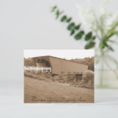 Roseman Bridge Winterset, Iowa Postkarte (Stehend Vorderseite)