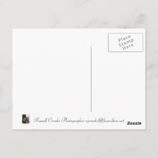 Roseman Bridge Winterset, Iowa Postkarte (Rückseite)