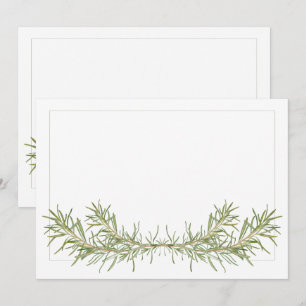 ROSEMARY 12x18 Flat Card/Horizontal Karte