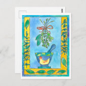 Rosemary Bay Laurel Cooking Herbs Postkarte (Vorne/Hinten)