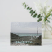 Rosemary Beach Boardwalk Postkarte (Stehend Vorderseite)