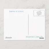 Rosemary Beach Boardwalk Postkarte (Rückseite)