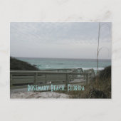 Rosemary Beach Boardwalk Postkarte (Vorderseite)
