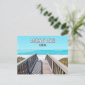 Rosemary Beach Florida Golf Coast Vintag Postkarte (Stehend Vorderseite)