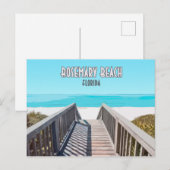 Rosemary Beach Florida Golf Coast Vintag Postkarte (Vorne/Hinten)