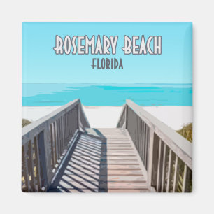 Rosemary Beach Florida Golfküste Vintag Magnet