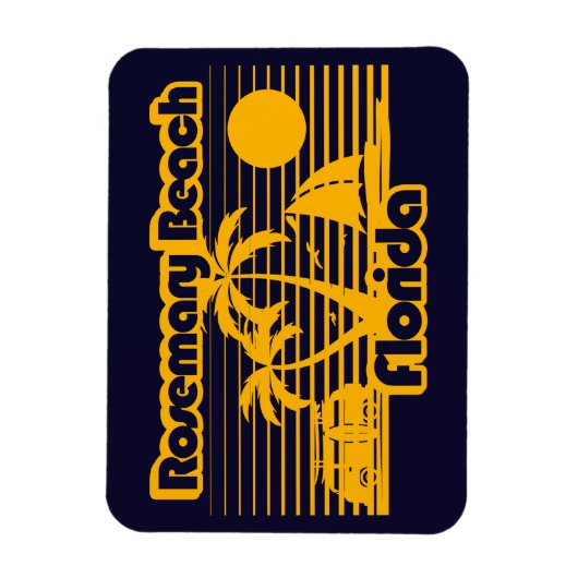 Rosemary Beach Florida Magnet (Vertikal)