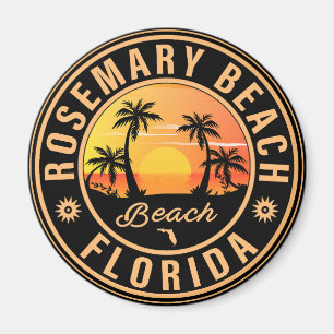 Rosemary Beach Florida - Vintager 60er Souvenirs Magnet