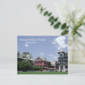 Rosemary Beach High Noon Postkarte (Stehend Vorderseite)