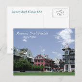 Rosemary Beach High Noon Postkarte (Vorne/Hinten)