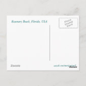 Rosemary Beach High Noon Postkarte (Rückseite)