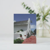Rosemary Beach Post Postkarte (Stehend Vorderseite)