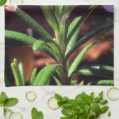 Rosemary Blume Geschirrtuch (Gefaltet)