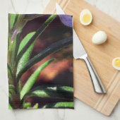 Rosemary Blume Geschirrtuch (Viertel Falte)