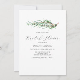 Rosemary Bridal Dusche Einladungen