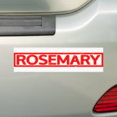 Rosemary Briefmarke Autoaufkleber (Auf Auto)