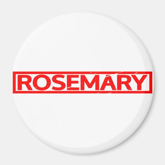 Rosemary Briefmarke Magnet (Vorne)