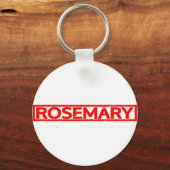 Rosemary Briefmarke Schlüsselanhänger (Vorderseite)