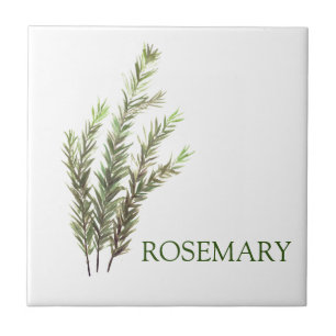 Rosemary Herb Green Kitchen Vintag Green Fliese