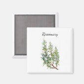 Rosemary Herb Magnet (Vorderseite/Rückseite)