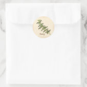 Rosemary Herb Round Stickers (Tasche)