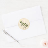 Rosemary Herb Round Stickers (Umschlag)