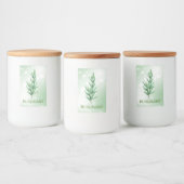 Rosemary Herbs Label Lebensmitteletikett (Flaschen)