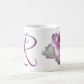 Rosemary name Pink Rosa Blume boho Kaffeetasse (Mittel)