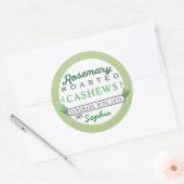 Rosemary Nuts Labels Runder Aufkleber (Umschlag)