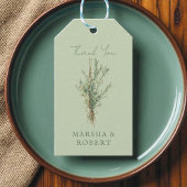 Rosemary Rustic Wedding - Tag Geschenkanhänger