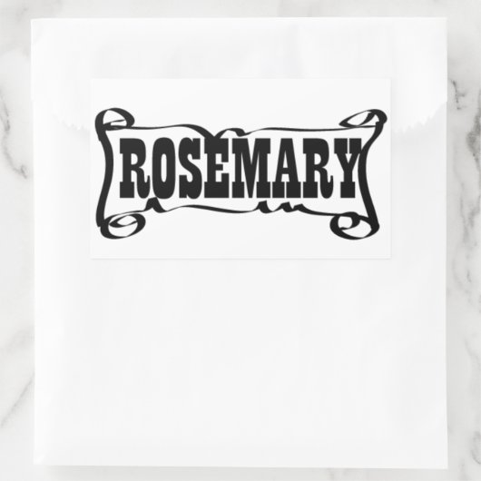 ROSEMARY "SPICE JAR" STICKER (Tasche)