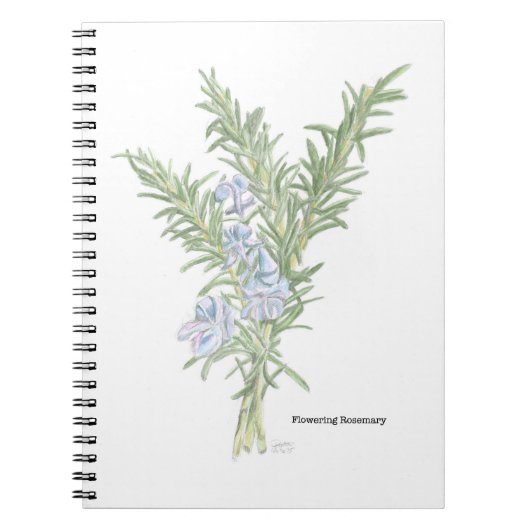 Rosemary Spiral Notebook Notizblock (Vorderseite)