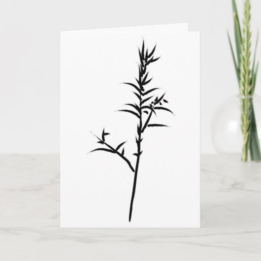 Rosemary Sprig Grußkarte Karte (Vorderseite)