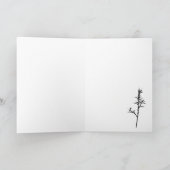 Rosemary Sprig Grußkarte Karte (Innenseite)