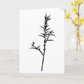 Rosemary Sprig Grußkarte Karte (Gelbe Blume)