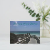 Rosemary-Strandpromenadenansicht Postkarte (Stehend Vorderseite)