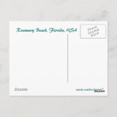 Rosemary-Strandpromenadenansicht Postkarte (Rückseite)