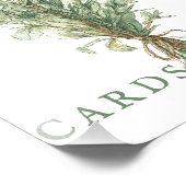 Rosemary Wedding Cards & Gifts Sign Fotodruck (Ecke)