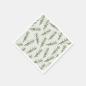 Rosemary Whispers Serviette (Ecke)