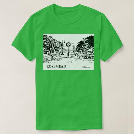 Rosemead California TShirt 2 (Design vorne)