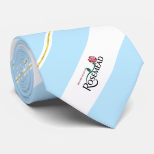 Rosemead (Kalifornien), die Stadtflagge Neck Tie Krawatte