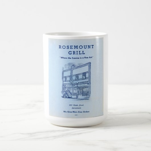 Rosemount Grill Menu-Tasse Kaffeetasse (Mittel)