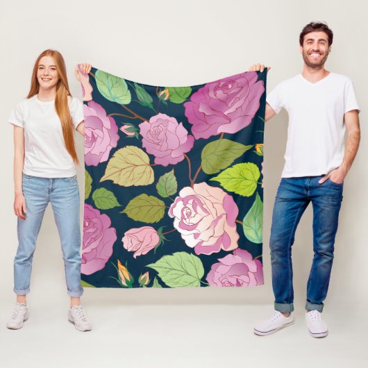 Rosen 16 fleecedecke (Beispiel)