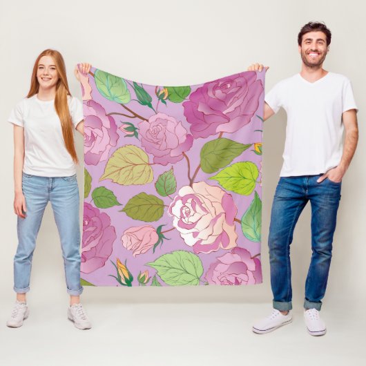 Rosen 18 fleecedecke (Beispiel)